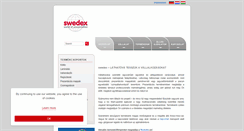 Desktop Screenshot of hu.swedex.eu